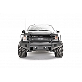 Fab Fours Bumper Premium 1-Piece Design Steel Black - FF18R45601