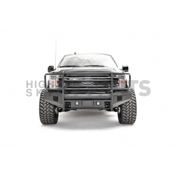 Fab Fours Bumper Premium 1-Piece Design Steel Black - FF18R45601