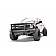 Fab Fours Bumper Premium 1-Piece Design Steel Black - FF18R45601