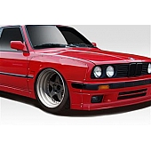 Extreme Dimensions Fender Flare - Black Fiberglass Reinforced Plastic Matte Set Of 4 - 113225
