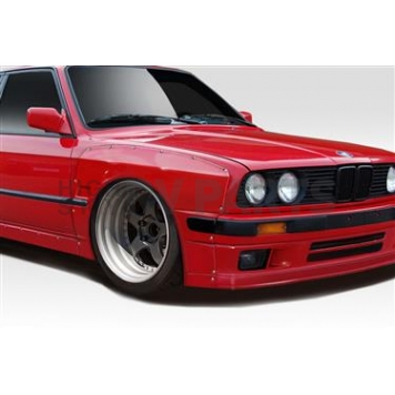Extreme Dimensions Fender Flare - Black Fiberglass Reinforced Plastic Matte Set Of 4 - 113225