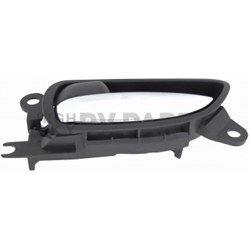 Help! By Dorman Interior Door Handle - Lever Plastic Gray Housing With Silver Lever Single - 79815