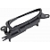 Help! By Dorman Interior Door Handle - Lever Plastic Gray Housing With Silver Lever Single - 79815