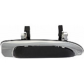 Help! By Dorman Exterior Door Handle - Plastic Silver Lever And Black Housing Single - 82111