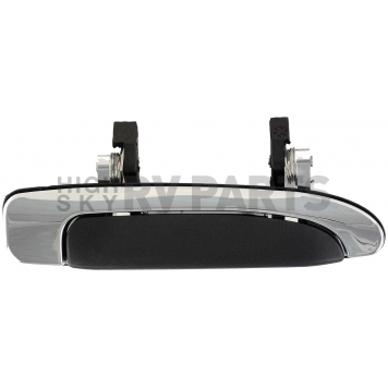 Help! By Dorman Exterior Door Handle - Plastic Silver Lever And Black Housing Single - 82111
