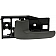 Help! By Dorman Interior Door Handle - Lever Plastic Dark Gray Single - 81292
