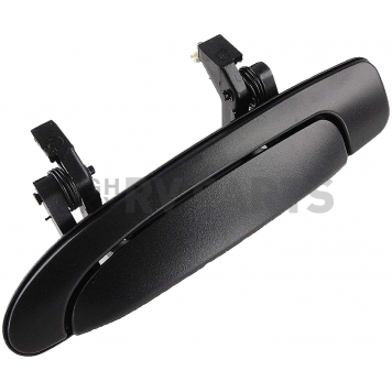 Help! By Dorman Exterior Door Handle - Plastic Black Single - 82117-2