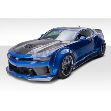 Extreme Dimensions Fender Flare - Black Fiberglass Reinforced Plastic Matte Set Of 4 - 113304