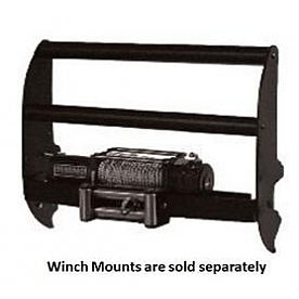 Go Industries Grille Guard - Black Matte Powder Coated Steel - 33746B