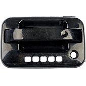 Help! By Dorman Exterior Door Handle - Plastic Black Single - 80203