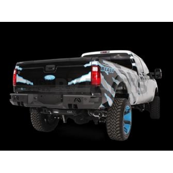 Fab Fours Bumper Premium 1-Piece Design Steel Black - FS08W13511