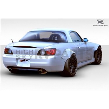 Extreme Dimensions Fender Flare - Black Fiberglass Reinforced Plastic Matte Set Of 4 - 113372