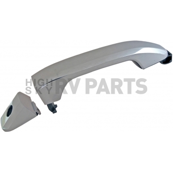 Help! By Dorman Exterior Door Handle - Plastic Silver Single - 82397