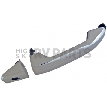Help! By Dorman Exterior Door Handle - Plastic Silver Single - 82397-2