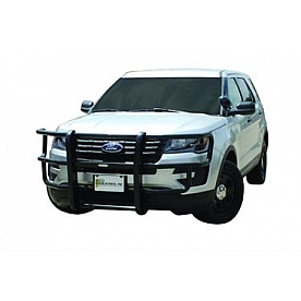 Go Industries Grille Guard - Black Semi Gloss Powder Coated Steel - 39021