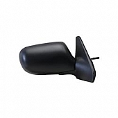 K-Source Exterior Mirror Manual OEM Black Single - 66555M