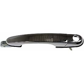 Help! By Dorman Exterior Door Handle - Plastic Silver Single - 80328