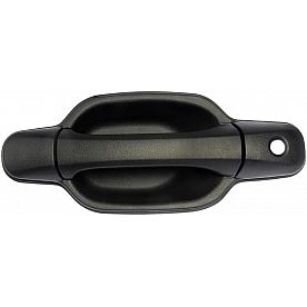 Help! By Dorman Exterior Door Handle - Plastic Black Single - 82401