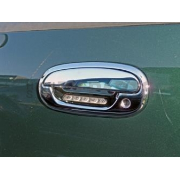 TFP (International Trim) Exterior Door Handle Cover - Silver Stainless Steel - 419