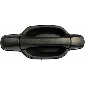 Help! By Dorman Exterior Door Handle - Plastic Black Single - 82404
