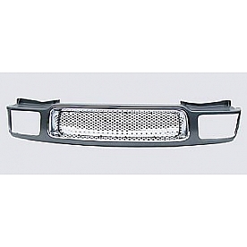 Street Scene Grille - Silver Steel - 95078544