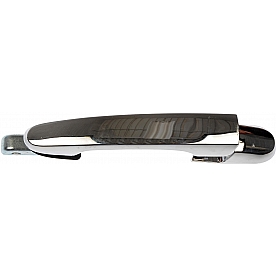 Help! By Dorman Exterior Door Handle - Plastic Silver Single - 80330