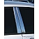 Putco Body Pillar Cover - Polished Stainless Steel Silver Set of 4 - 403115