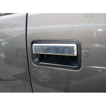 TFP (International Trim) Exterior Door Handle Cover - Silver Stainless Steel - 404L
