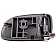 Help! By Dorman Interior Door Handle - Lever Plastic Gray Single - 82408