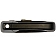 Help! By Dorman Exterior Door Handle - Plastic Black Single - 80331
