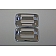 TFP (International Trim) Exterior Door Handle Cover - Silver Stainless Steel - 409KE