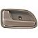 Help! By Dorman Interior Door Handle - Lever Plastic Beige Single - 82412