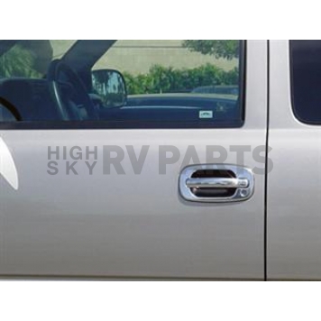 TFP (International Trim) Exterior Door Handle Cover - Silver Stainless Steel - 401KE