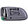 Help! By Dorman Interior Door Handle - Lever Plastic Gray Single - 82415