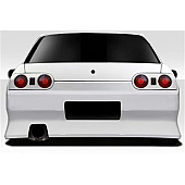 Extreme Dimensions Bumper 1-Piece Design Black Fiberglass - 113564