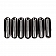 Rugged Ridge Grille Insert - Honeycomb Rectangular Black Painted Plastic - 1130631