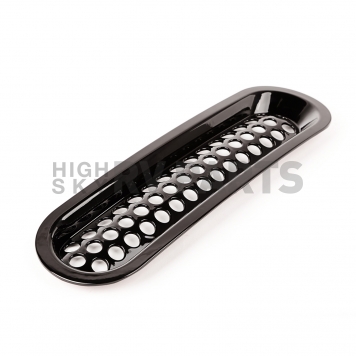 Rugged Ridge Grille Insert - Honeycomb Rectangular Black Painted Plastic - 1130631-1