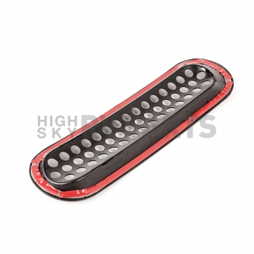 Rugged Ridge Grille Insert - Honeycomb Rectangular Black Painted Plastic - 1130631-2