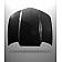 Harwood Fiberglass Hood - Cowl Induction Fiberglass Black - B12402