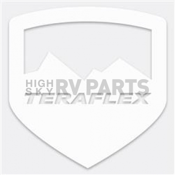 Teraflex Decal - White Vinyl - 5131530