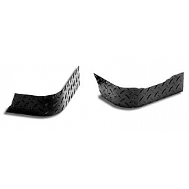 Warrior Products Body Corner Guard - Aluminum Black Set Of 2 - 918PC