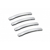 Putco Exterior Door Handle Cover - Silver ABS Plastic Chrome Plated - 400016