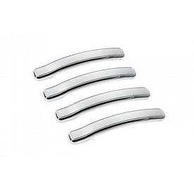 Putco Exterior Door Handle Cover - Silver ABS Plastic Chrome Plated - 400016