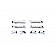 Putco Exterior Door Handle Cover - Silver ABS Plastic Chrome Plated - 402122
