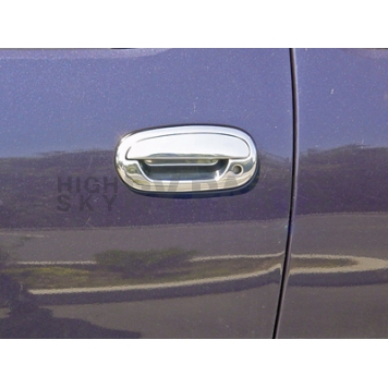 TFP (International Trim) Exterior Door Handle Cover - Silver Stainless Steel - 405-1