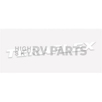 Teraflex Decal - White Vinyl - 5131540