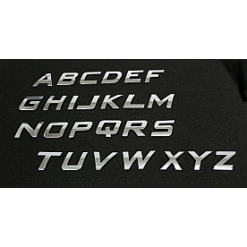 US Speedo Decal - Plastic Silver - 10102