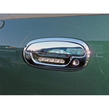 TFP (International Trim) Exterior Door Handle Cover - Silver Stainless Steel - 416-1