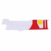Rugged Ridge Decal - White Letters/ Red And Yellow Icon Vinyl - 1299920