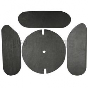 Design Engineering (DEI) Hood Insulation Pad - Custom Fit Peel And Stick Design Black Textured Finish - 050128
